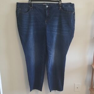 Torrid Size 28 Dark Blue Jeans Denim